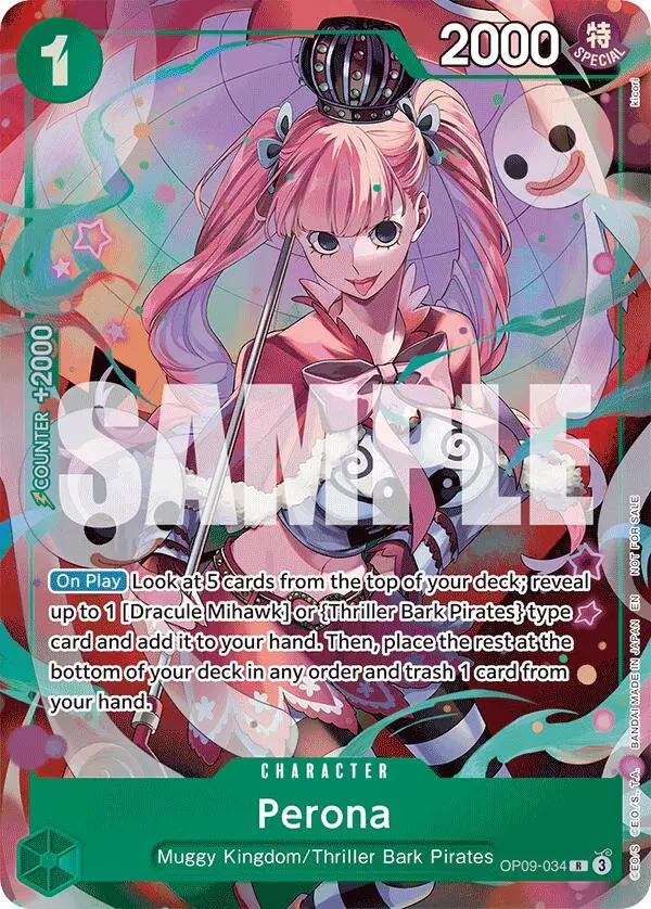Perona (Op09-034) [Starter Deck: Film Edition] 1