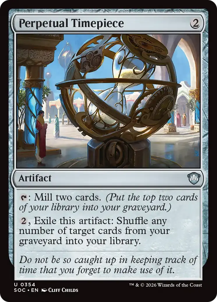 Perpetual Timepiece [Secrets Of Strixhaven Commander] 1