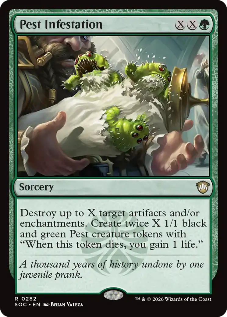Pest Infestation [Secrets Of Strixhaven Commander] 1