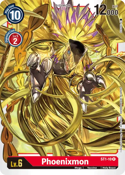 Phoenixmon [St1-10] [Starter Deck: Gaia Red] 1