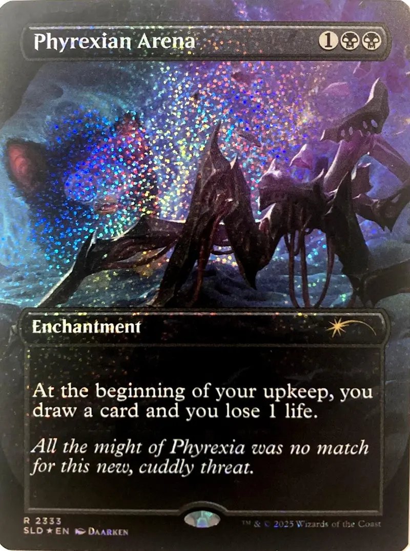 Phyrexian Arena (Confetti Foil) [Secret Lair Drop Series] 1