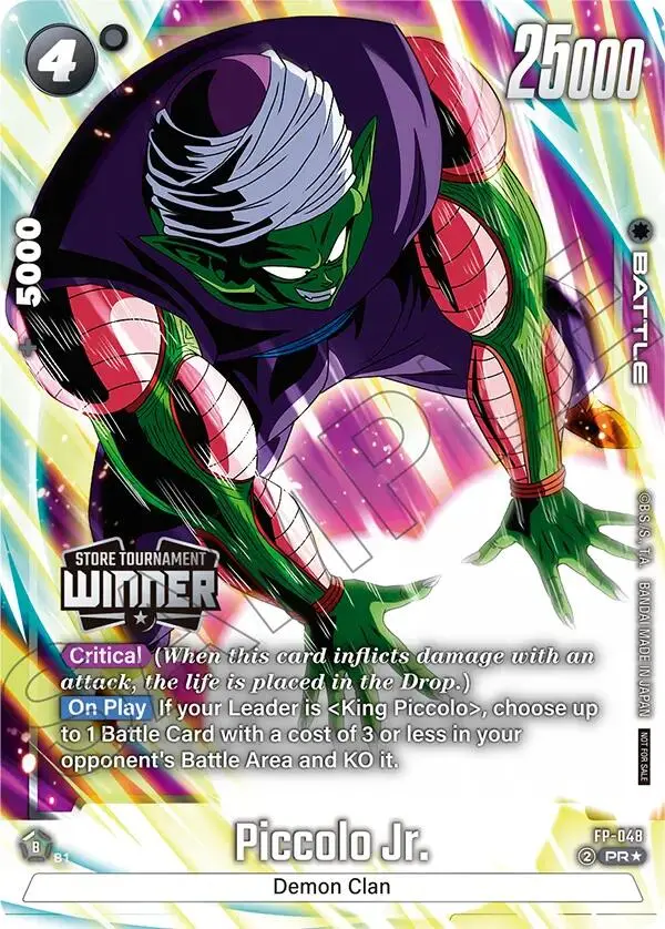 Piccolo Jr. (Fp-048) (Tournament Pack 07 - Winner) [Fusion World Tournament Cards] 1