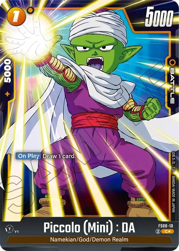 Piccolo (Mini) : Da (Bonus Pack Alternate Art) [Starter Deck: Vegeta (Mini) Super Saiyan 3] 1