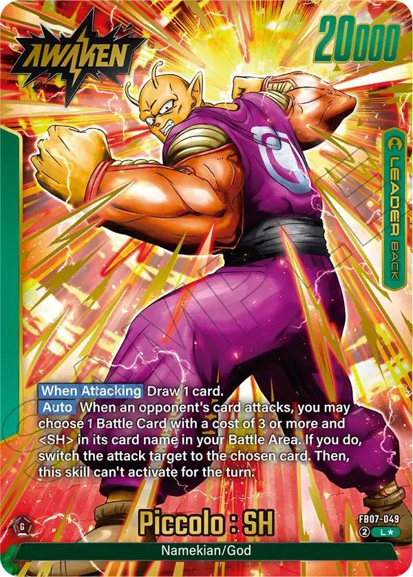 Piccolo : Sh (Fb07-049) (Alternate Art) [Wish For Shenron] 1