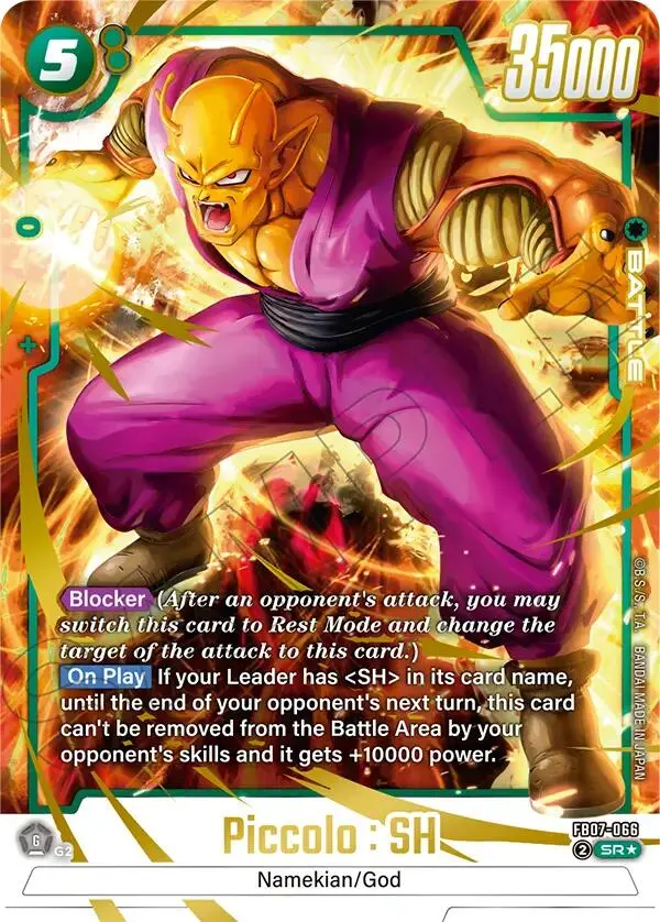 Piccolo : Sh (Fb07-066) (Alternate Art) [Wish For Shenron] 1