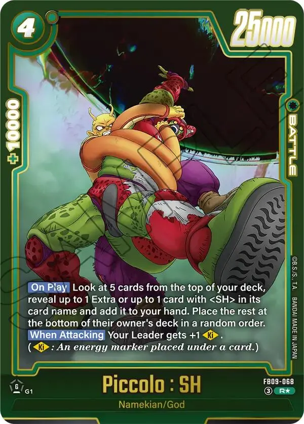 Piccolo : Sh (Fb09-068) (Alternate Art) [Dual Evolution] 1