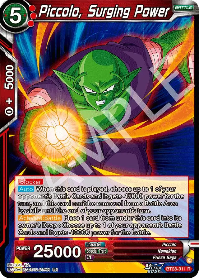 Piccolo, Surging Power (Bt28-011) [Prismatic Clash] 1