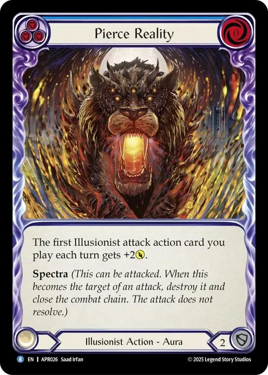 Pierce Reality [Apr026] (Armory Deck: Legends Prism) 1