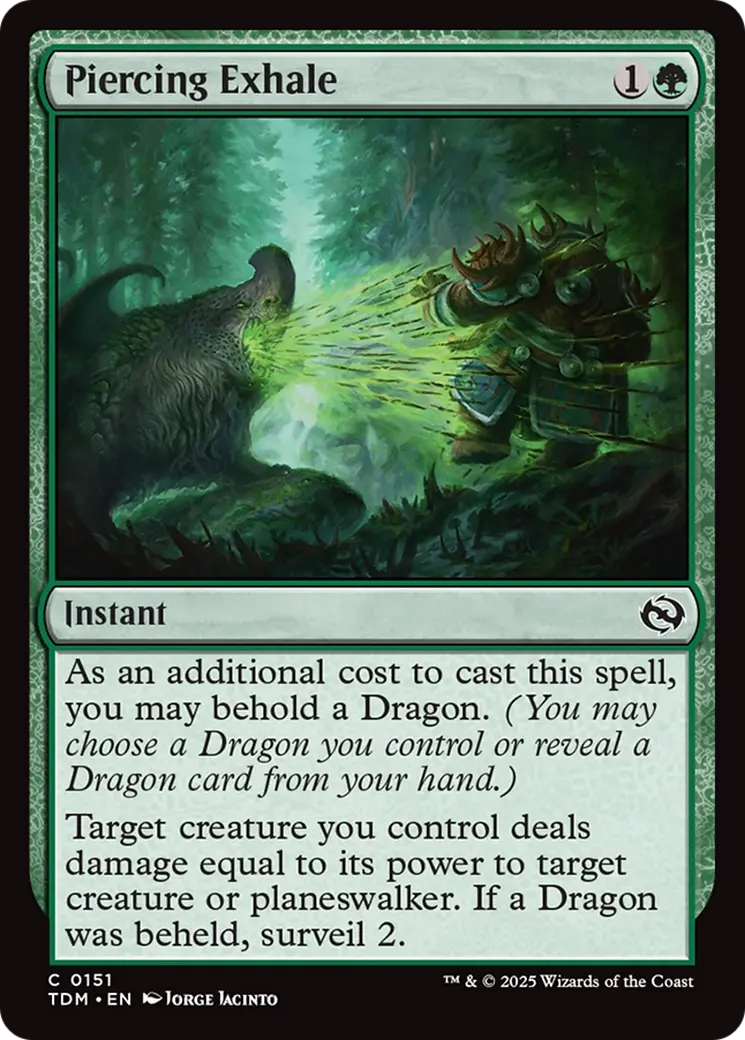 Piercing Exhale [Tarkir: Dragonstorm] 1