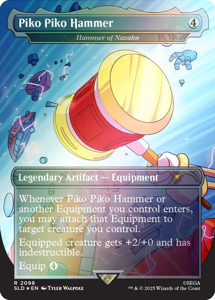 Piko Piko Hammer - Hammer Of Nazahn (Rainbow Foil) [Secret Lair Drop Series] 1