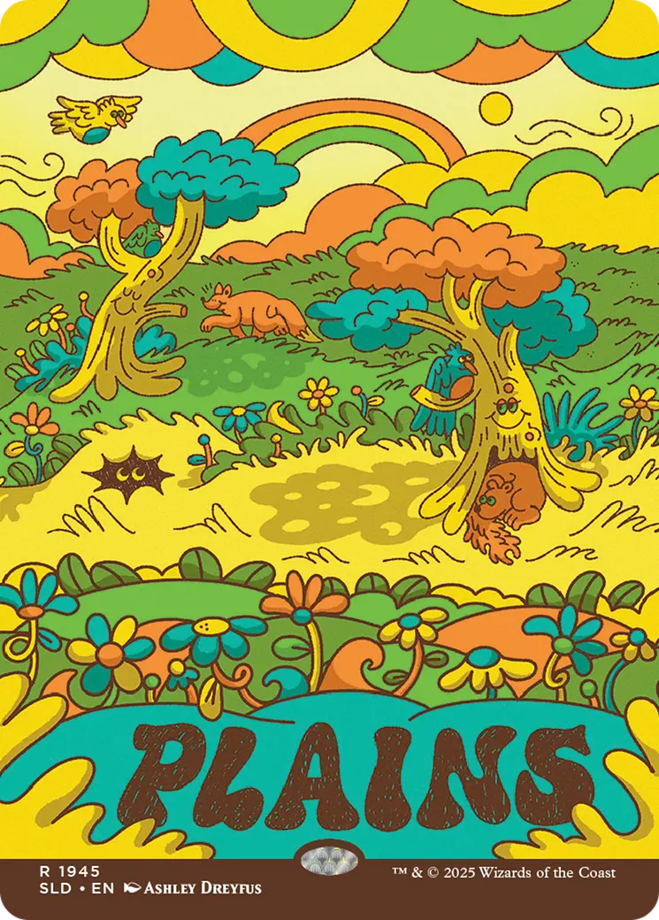 Plains (1945) (Rainbow Foil) [Secret Lair Drop Series] 1