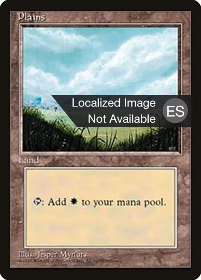 Plains (A) [Fourth Edition (Foreign Black Border)] 1