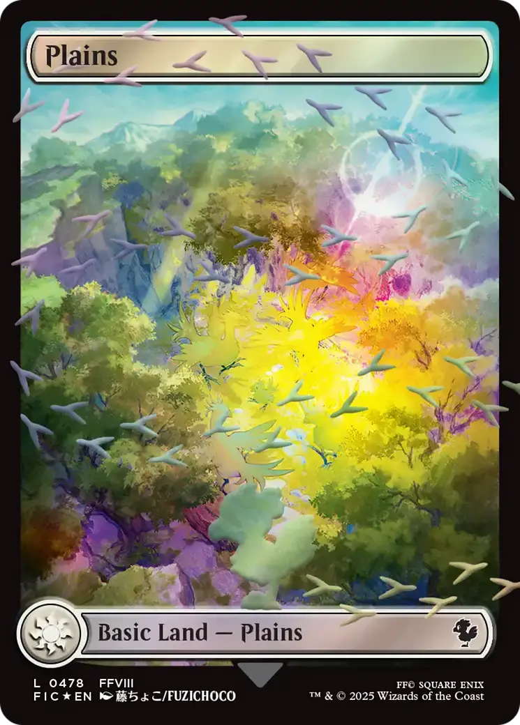 Plains (Chocobo Track Foil) [Final Fantasy Commander] 1