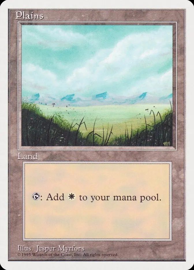 Plains (No Trees, Signature On Bottom Right) [Rivals Quick Start Set] 1