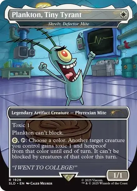 Plankton, Tiny Tyrant - Shrelv, Defector Mite [Secret Lair Drop Series] 1