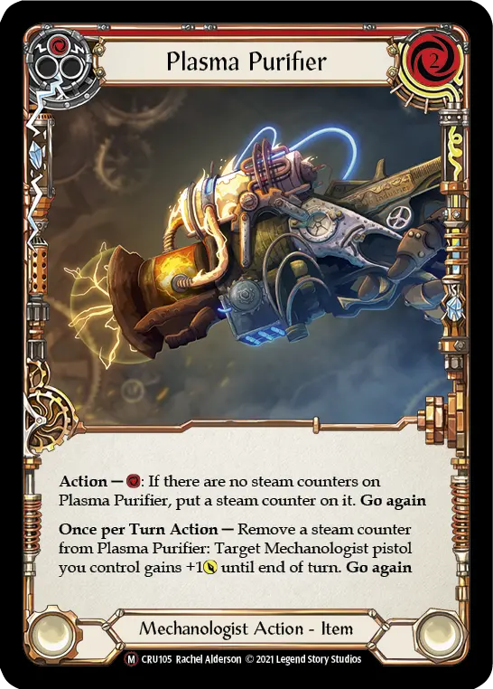 Plasma Purifier (Rainbow Foil) [Cru105-Rf] Unlimited Rainbow Foil 1