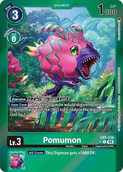 Pomumon [Ex9-036] (Limited Foil) [Versus Monsters] 1