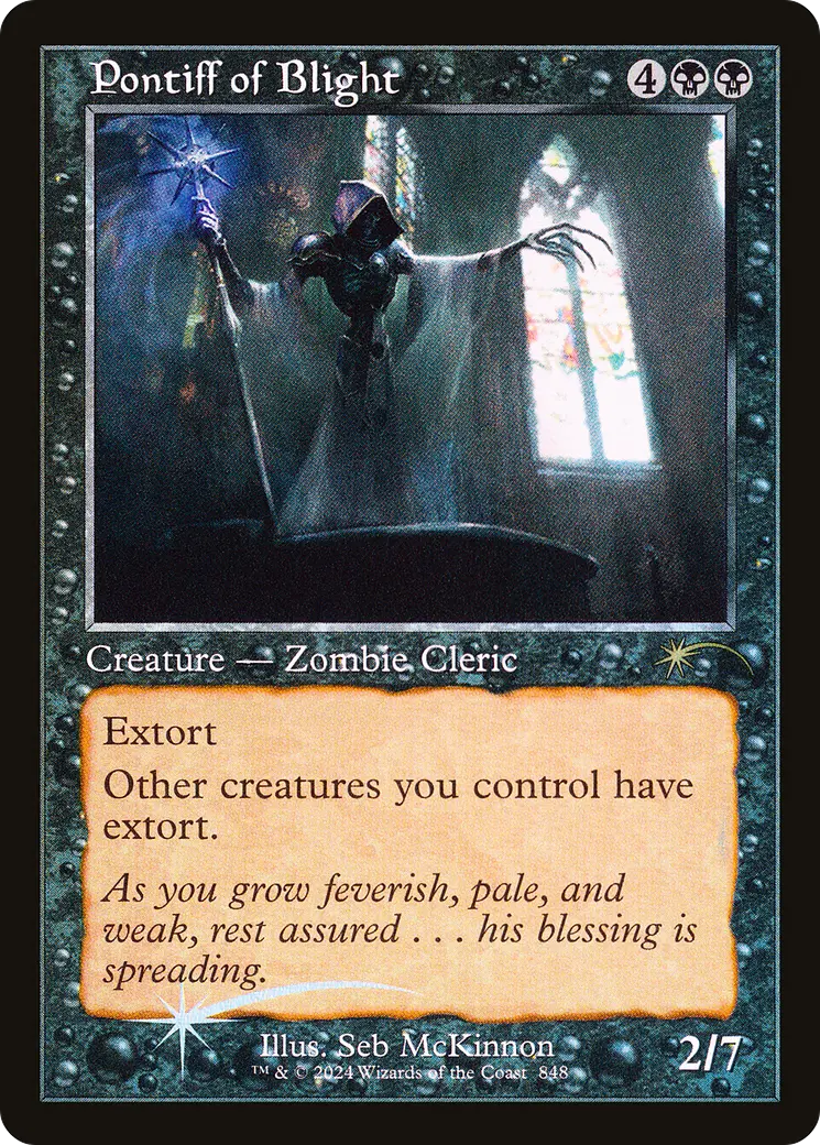 Pontiff Of Blight (Retro Frame) [Secret Lair Drop Series] 1