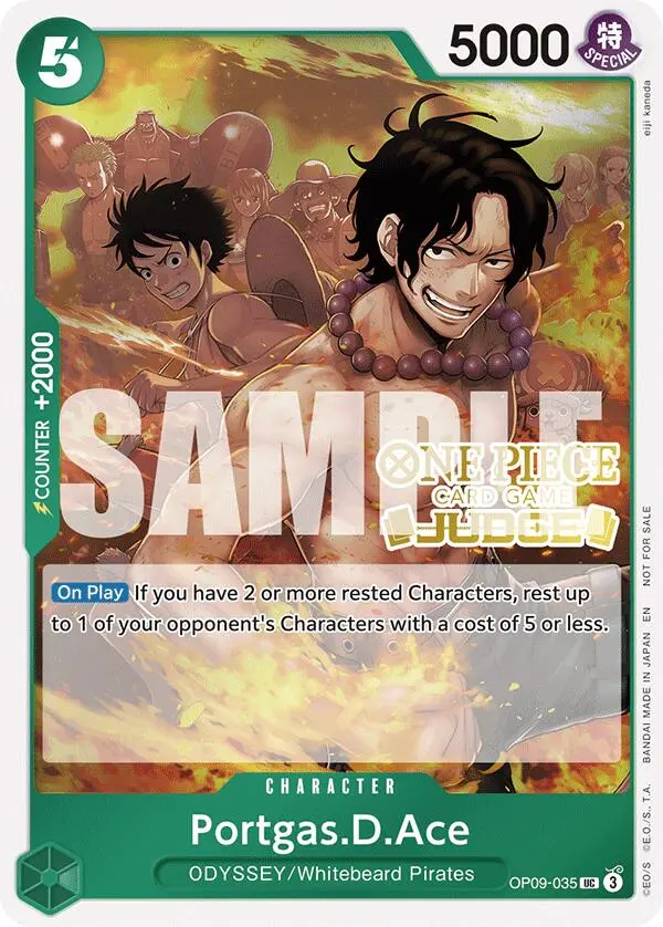 Portgas.D.Ace (Judge Pack Vol. 6) [One Piece Promotion Cards] 1