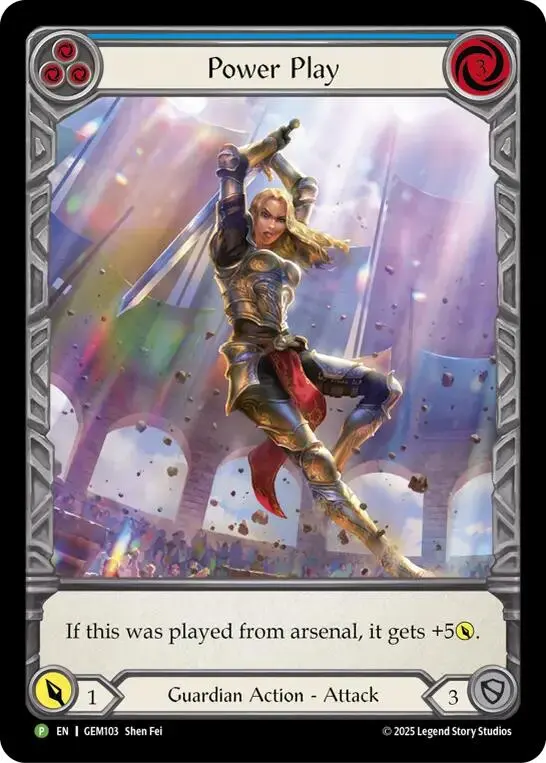 Power Play [Gem103] (Gem Pack 3)  Rainbow Foil 1