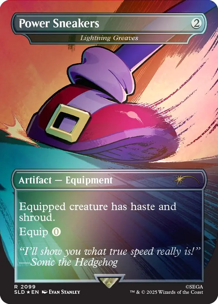 Power Sneakers - Lightning Greaves (Rainbow Foil) [Secret Lair Drop Series] 1