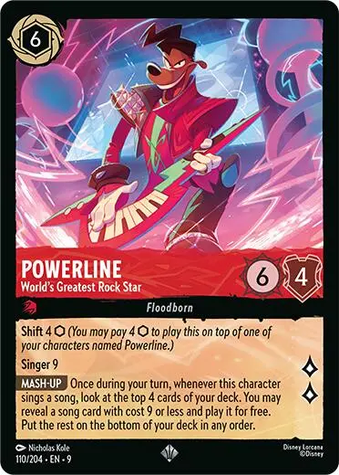 Powerline - World's Greatest Rock Star (110/204) [Fabled] 1