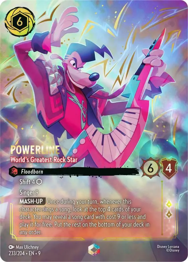 Powerline - World's Greatest Rock Star (Enchanted) (233/204) [Fabled] 1