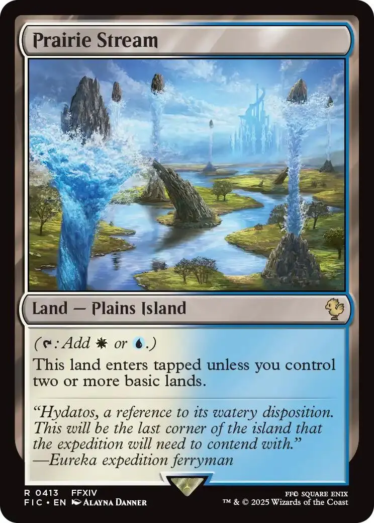 Prairie Stream (Surge Foil) [Final Fantasy Commander] 1