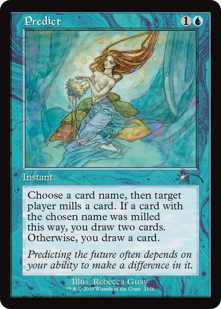 Predict (Retro Frame) [Secret Lair Drop Series] 1