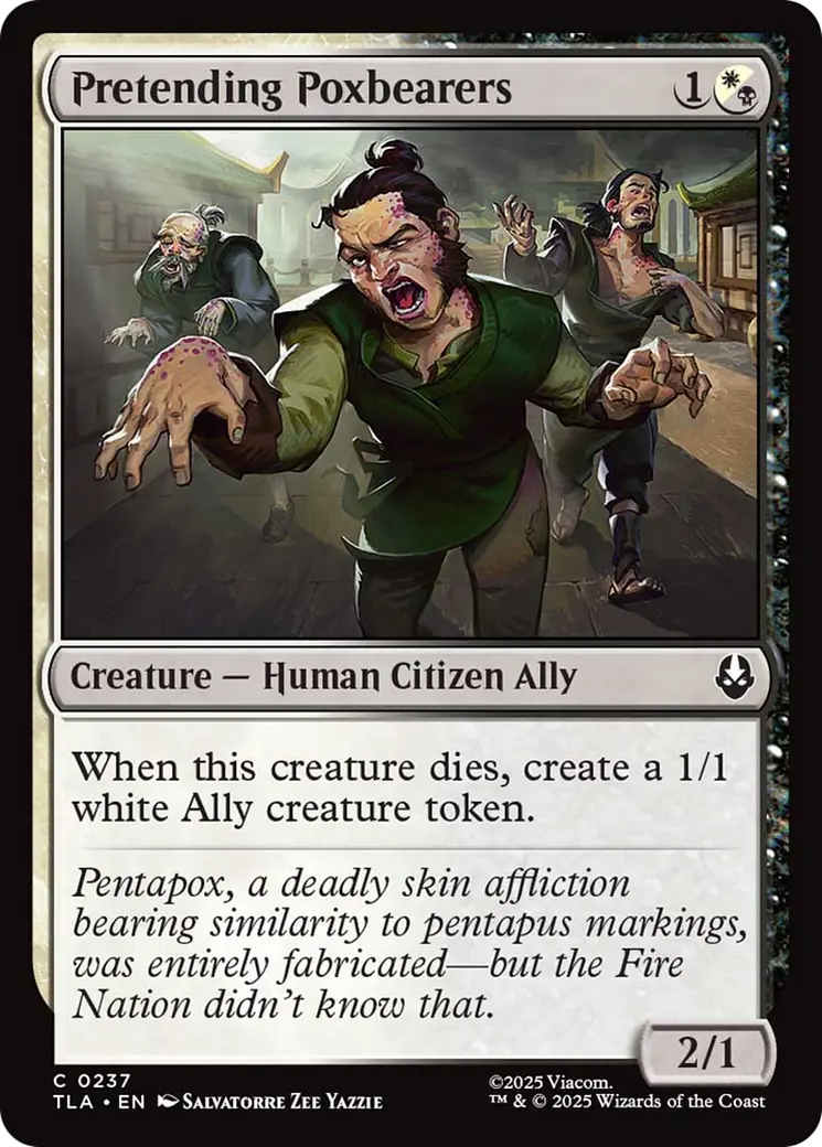 Pretending Poxbearers [Avatar: The Last Airbender] 1