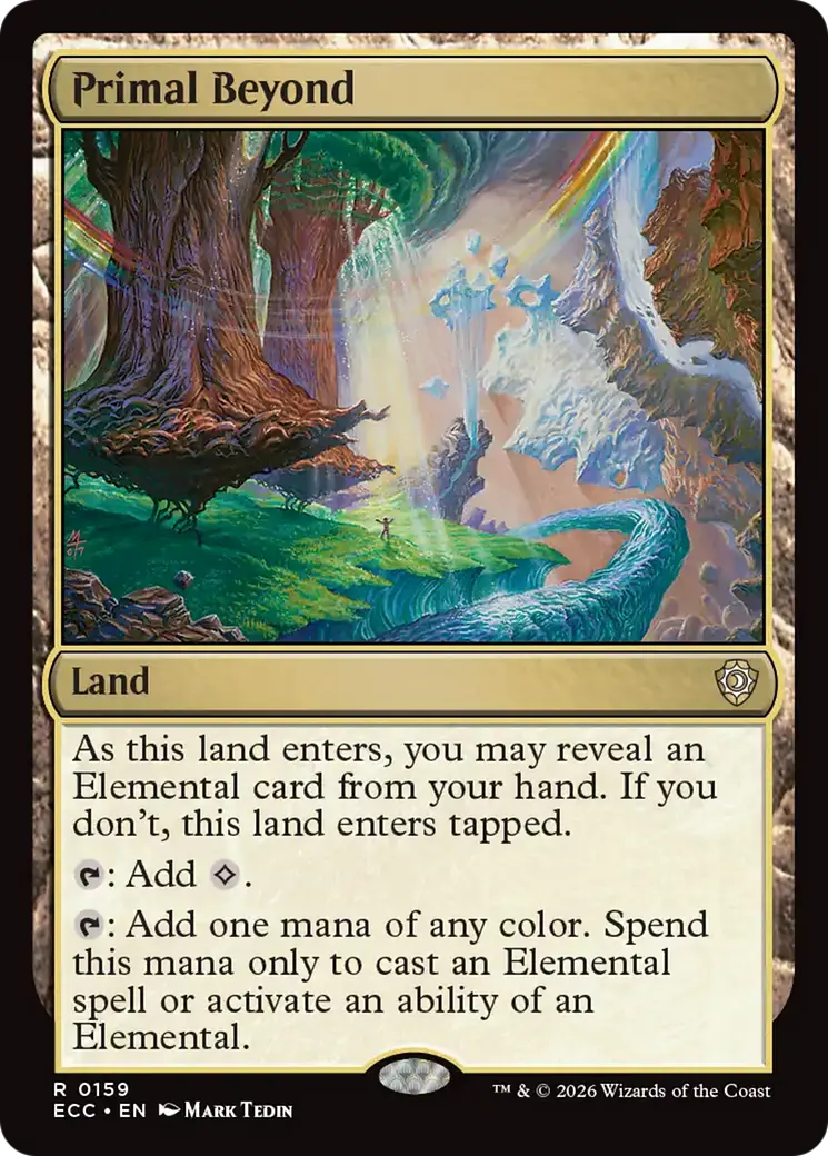 Primal Beyond [Lorwyn Eclipsed Commander] 1
