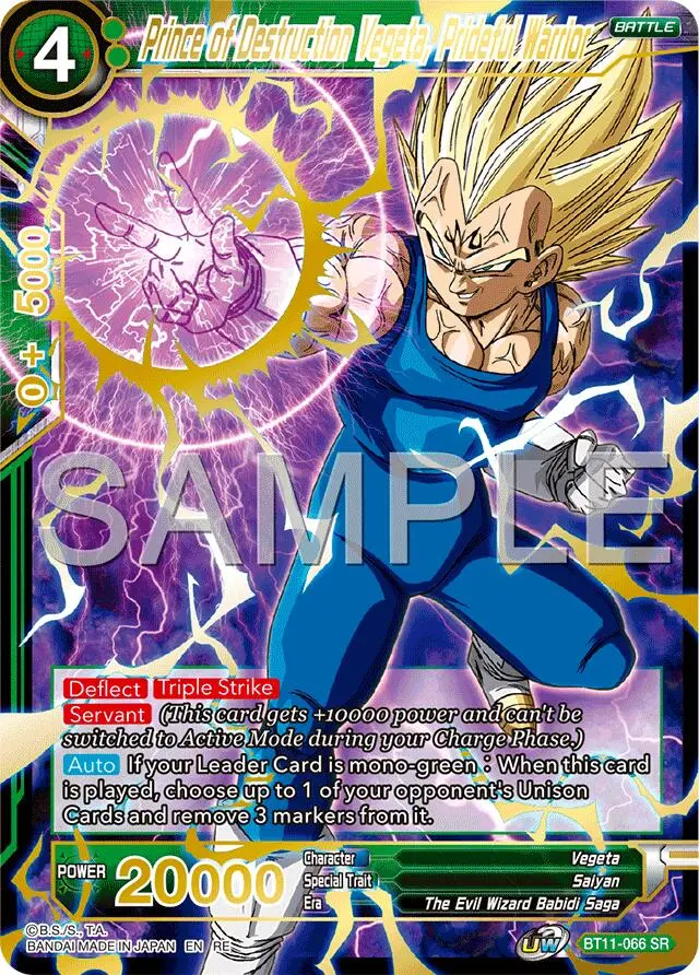 Prince Of Destruction Vegeta, Prideful Warrior (Reprint) (Bt11-066) [Premium Anniversary Box 2025] 1