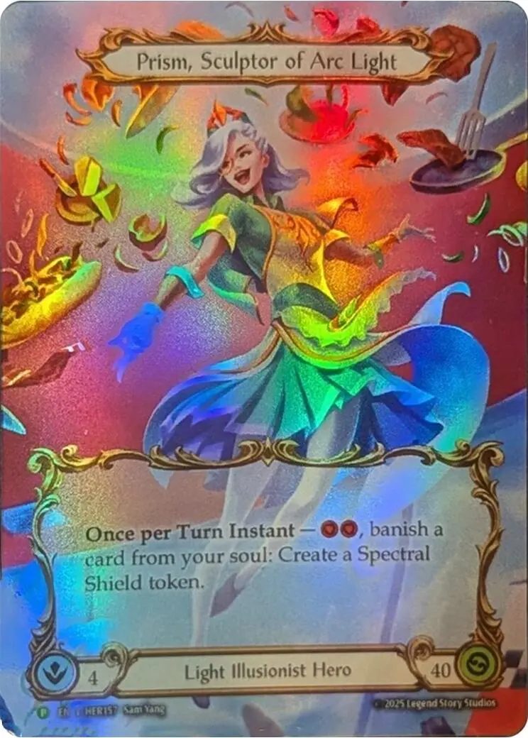 Prism, Sculptor Of Arc Light [Her157] (Promo)  Rainbow Foil 1