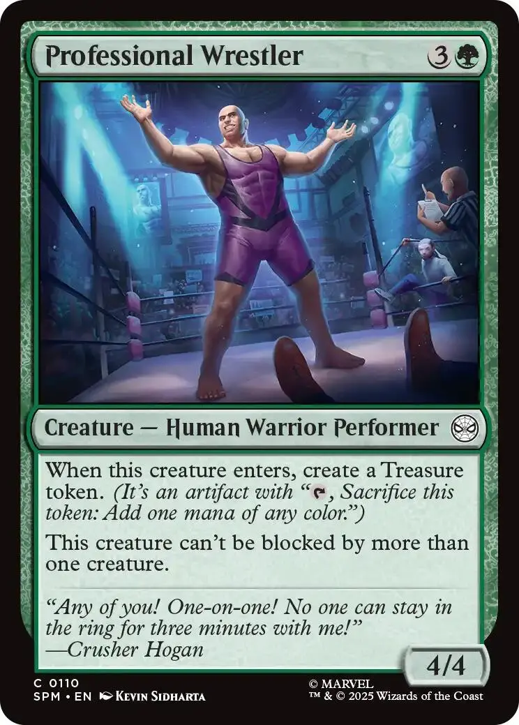 Professional Wrestler [Marvel's Spider-Man] 1