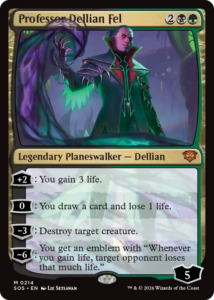 Professor Dellian Fel [Secrets Of Strixhaven] 1