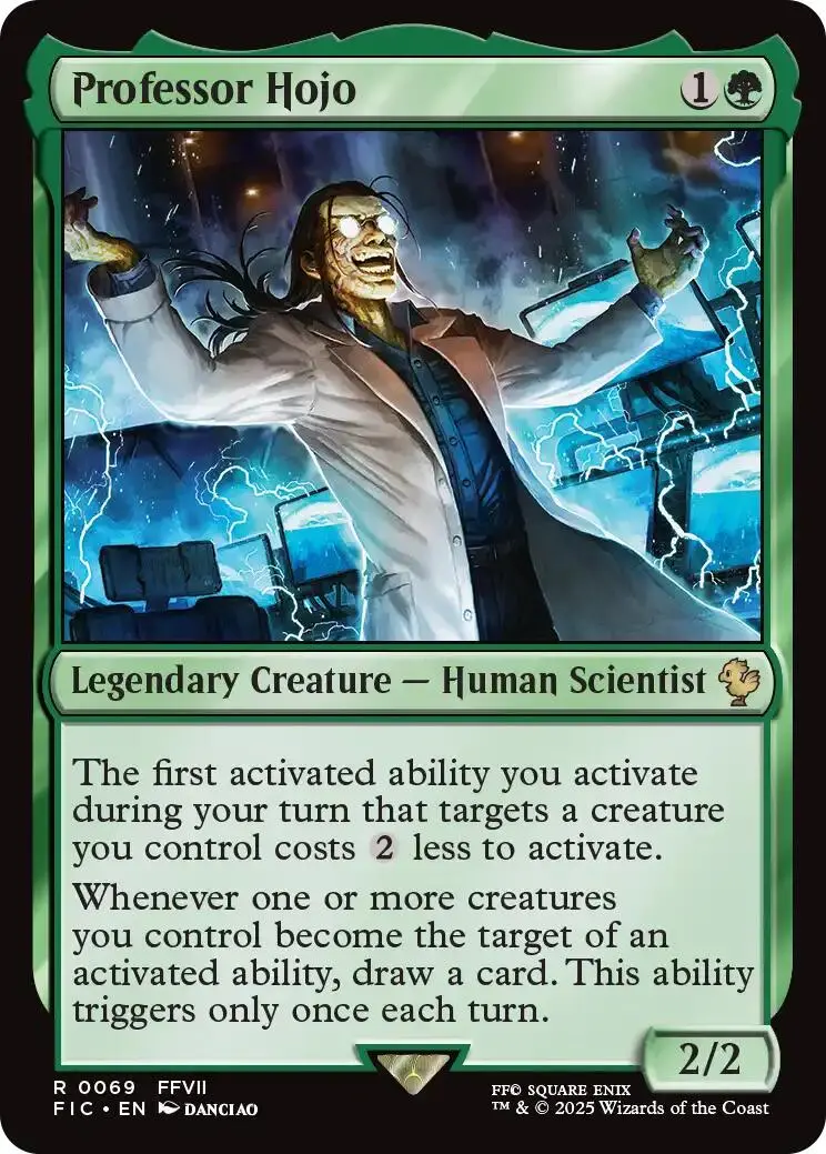 Professor Hojo (Surge Foil) [Final Fantasy Commander] 1