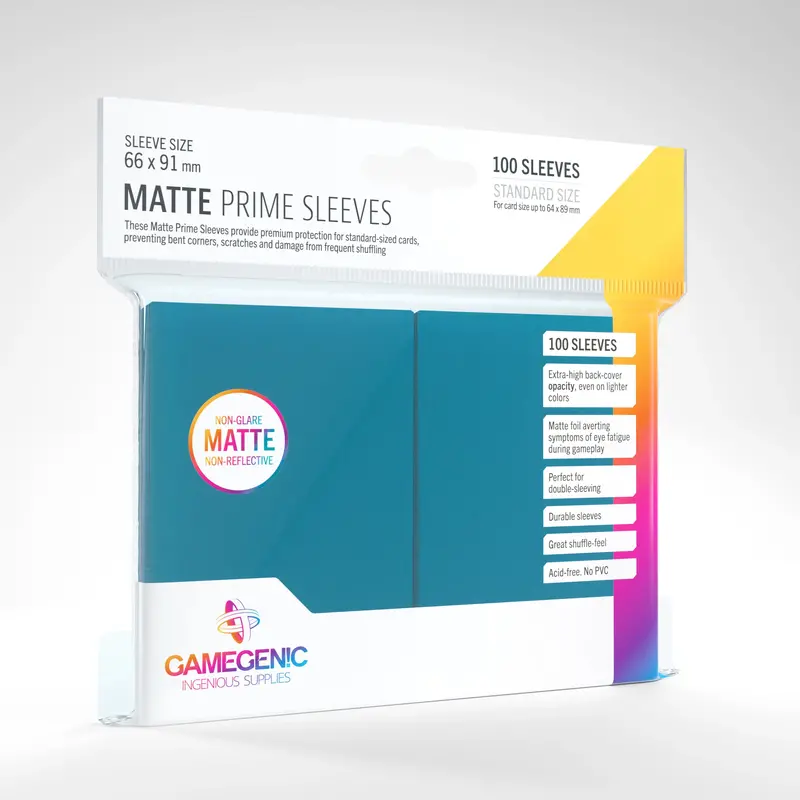 Protector Matte Prime Sleeves - Azul 1