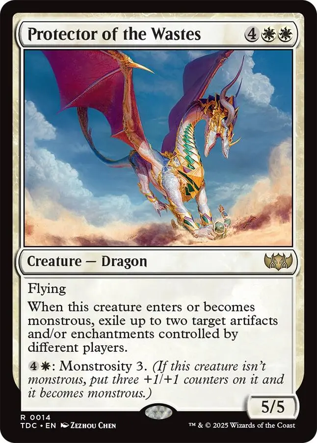 Protector Of The Wastes [Tarkir: Dragonstorm Commander] 1