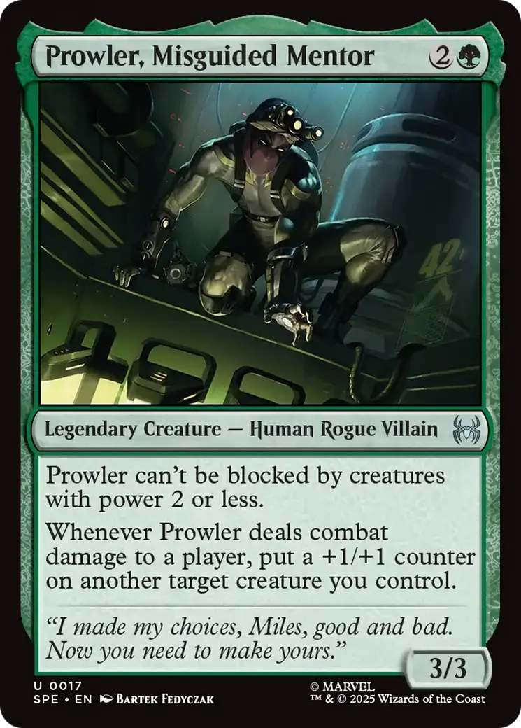 Prowler, Misguided Mentor [Marvel's Spider-Man: Eternal-Legal] 1