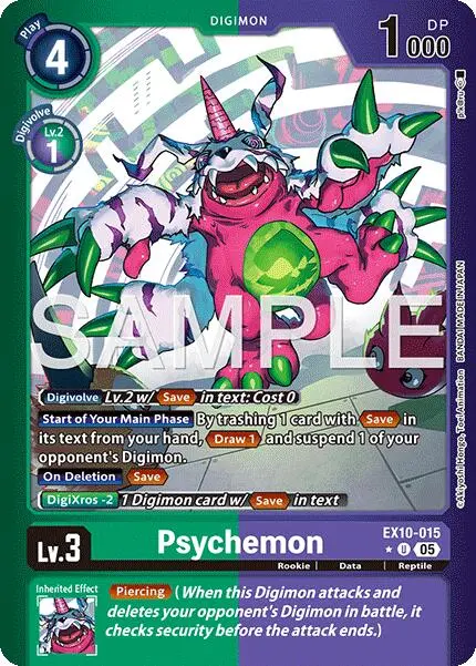 Psychemon [Ex10-015] (Limited Foil) [Sinister Order] 1