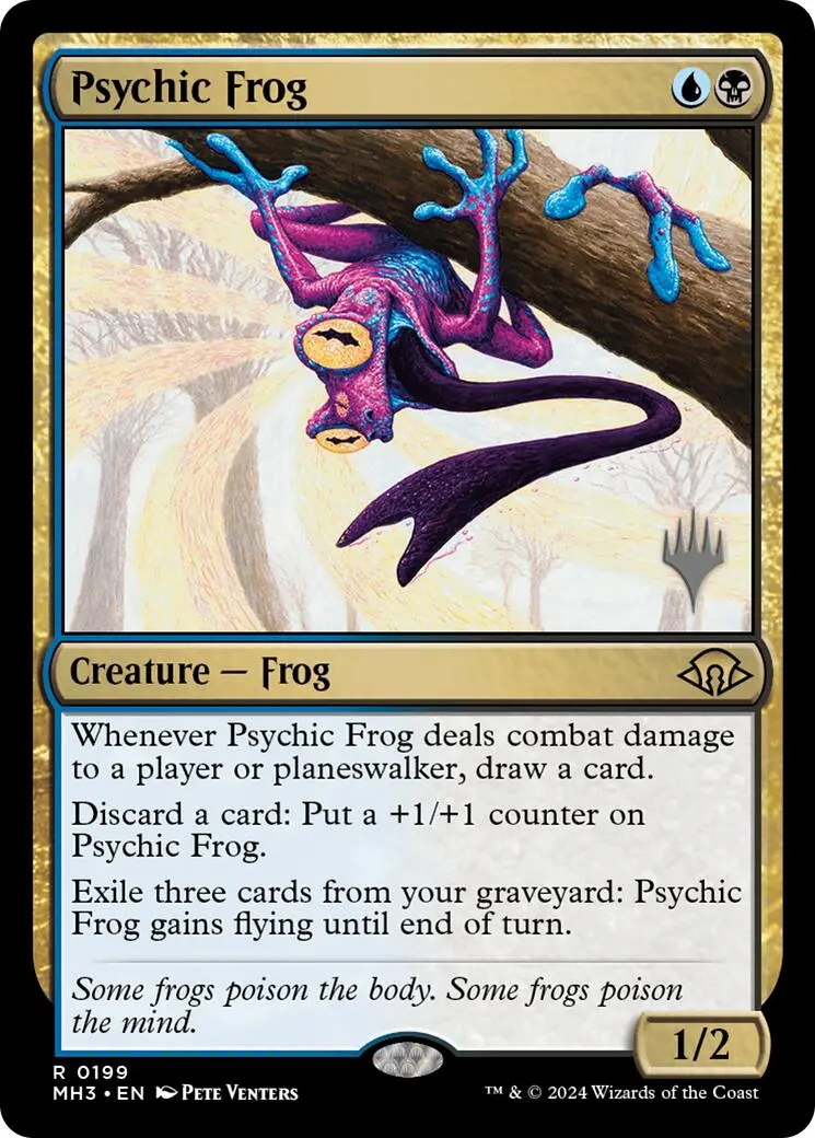 Psychic Frog [Edge Of Eternities Promo Pack] 1