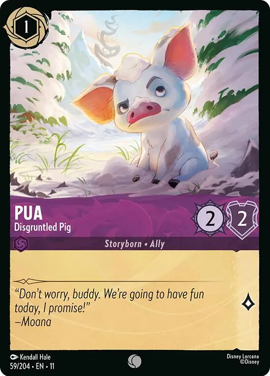 Pua - Disgruntled Pig (59/204) [Winterspell] 1
