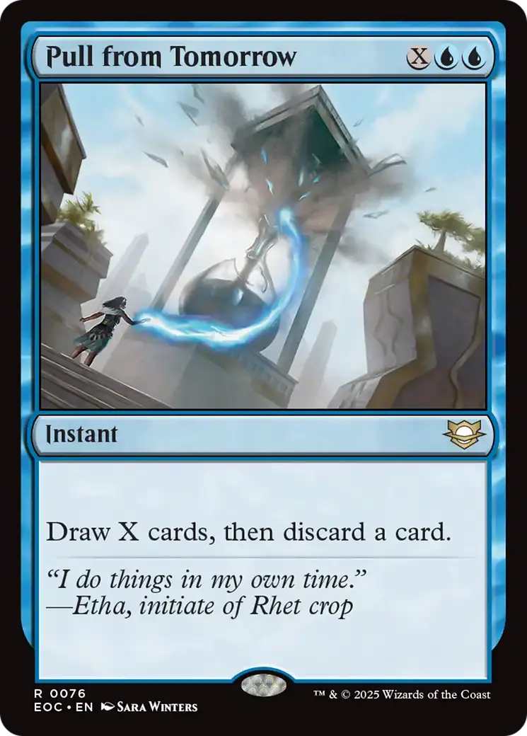 Pull From Tomorrow [Edge Of Eternities Commander] 1