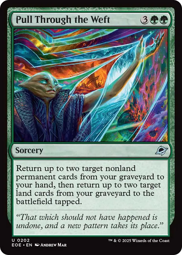 Pull Through The Weft [Edge Of Eternities] 1