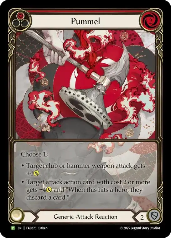 Pummel [Fab375] (Promo)  Rainbow Foil 1