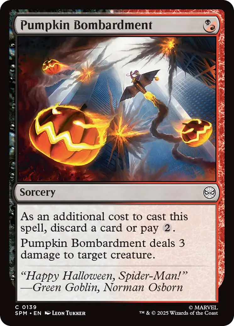 Pumpkin Bombardment [Marvel's Spider-Man] 1