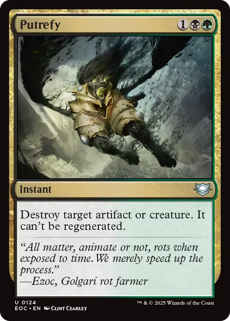 Putrefy [Edge Of Eternities Commander] 1