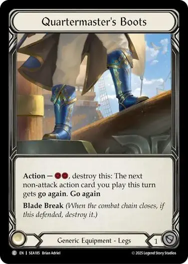 Quartermaster's Boots [Sea185] (High Seas) 1