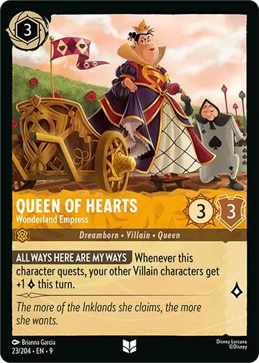 Queen Of Hearts - Wonderland Empress (23/204) [Fabled] 1
