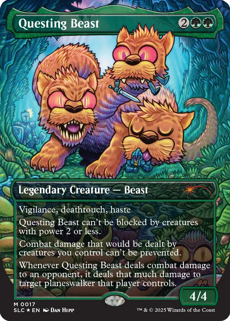 Questing Beast (Halo Foil) [Secret Lair Countdown Kit] 1